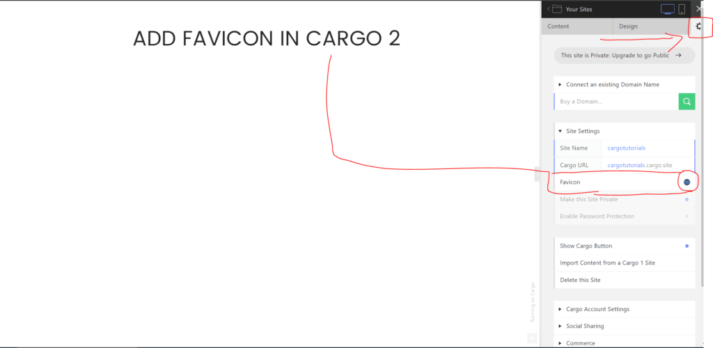 favicon in cargo 2 and cargo 3 cargo collective site tutorial