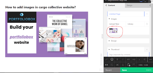 add image to cargo site
