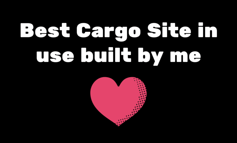 Top 7 best creative Cargo site in use