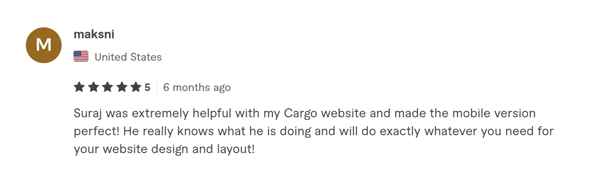 Cargo Site tutorial, Cargo 2, Cargo 3