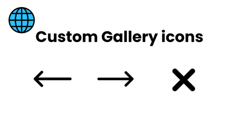Add custom gallery icons in Cargo Site
